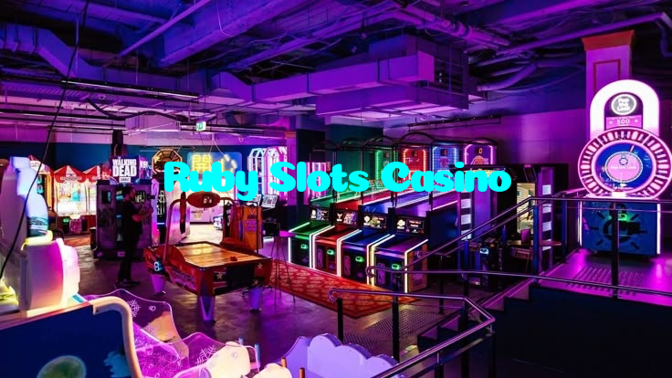 Ruby Slots Casino casino presented on mobile device in Pakistan with slots and live games